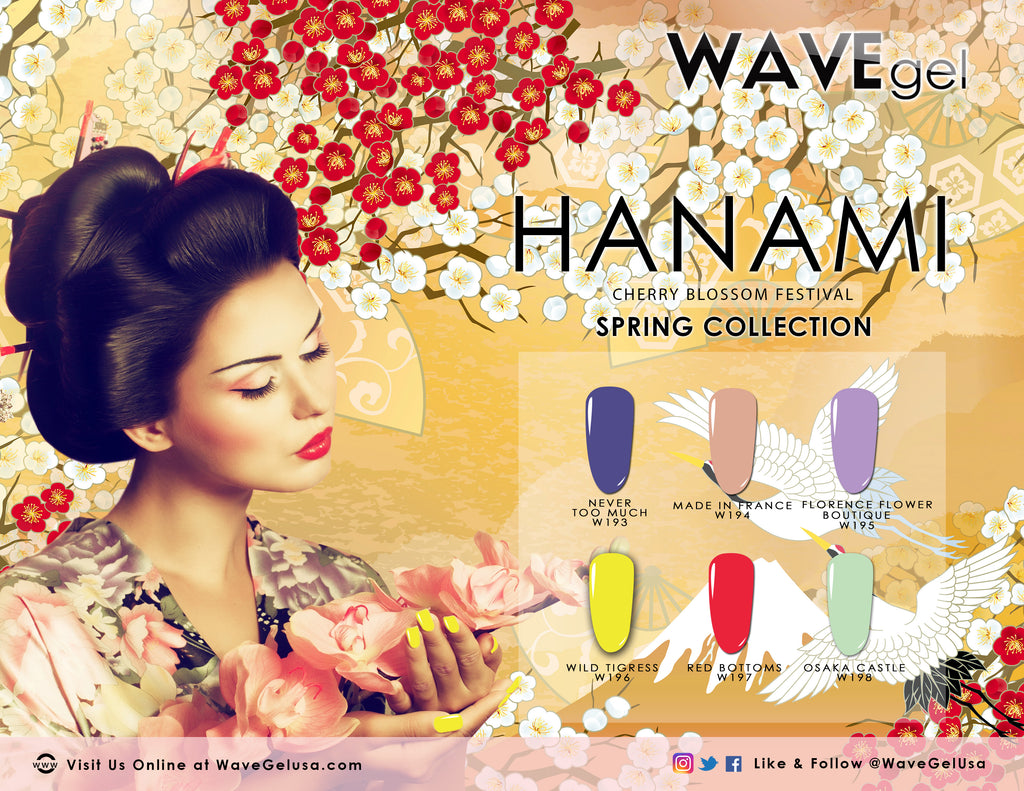 WAVEGEL Hanami Spring Collection 2018
