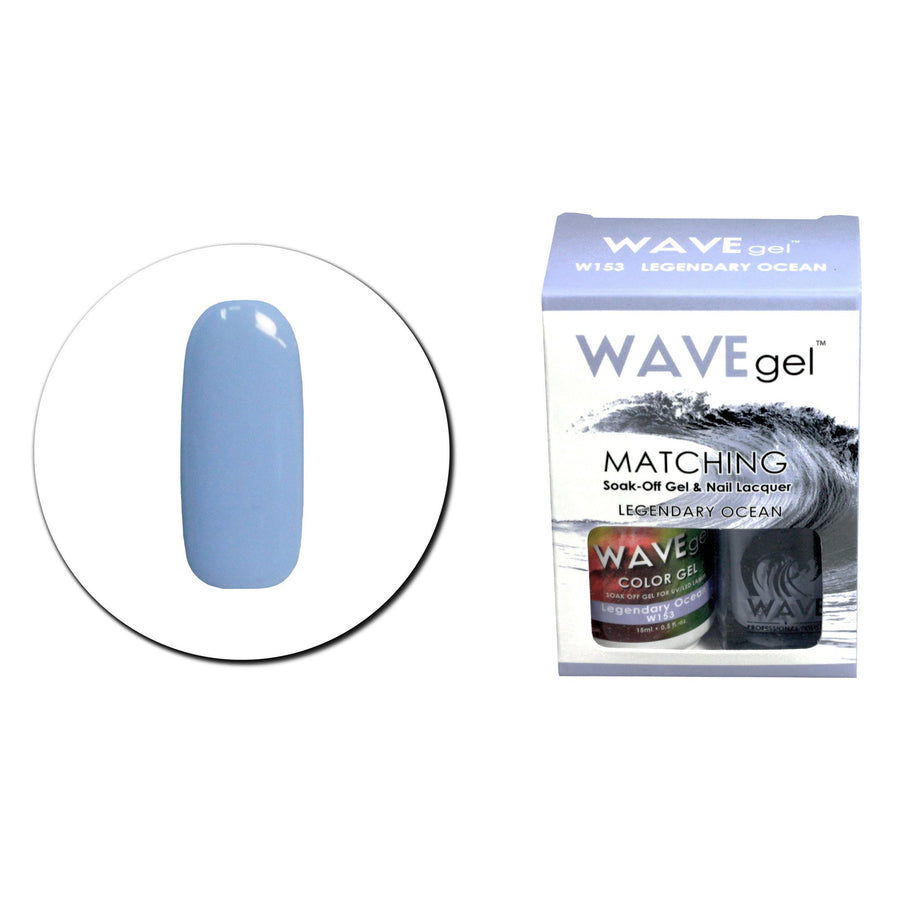 Gelish Mini Ocean Wave UV Nagellack – Blauer Gellack, 9 Ml, Bis Zu 21 Tage Haltbar, Mit Pinselaufsatz