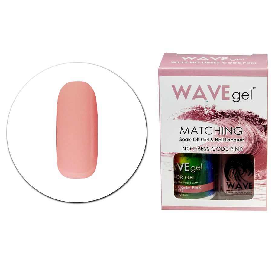 WAVEGEL MATCHING (#177) W177 NO DRESS CODE PINK – WAVEGEL SHOP