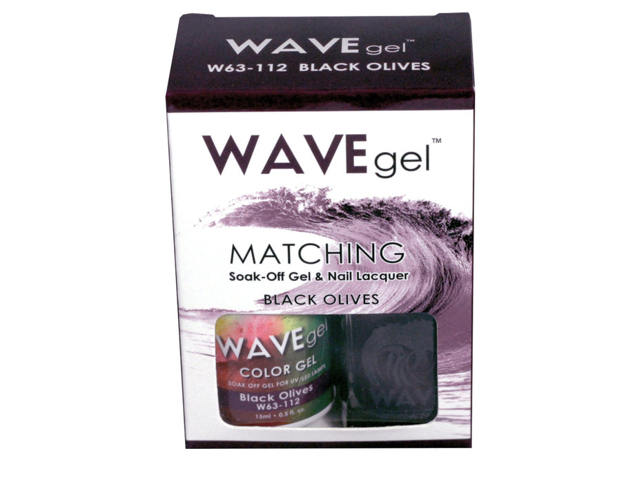 WAVEGEL MATCHING (#112) W63112 BLACK OLIVES – WAVEGEL SHOP