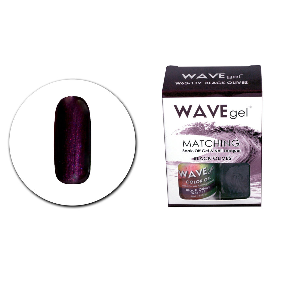 WAVEGEL MATCHING (#112) W63112 BLACK OLIVES – WAVEGEL SHOP