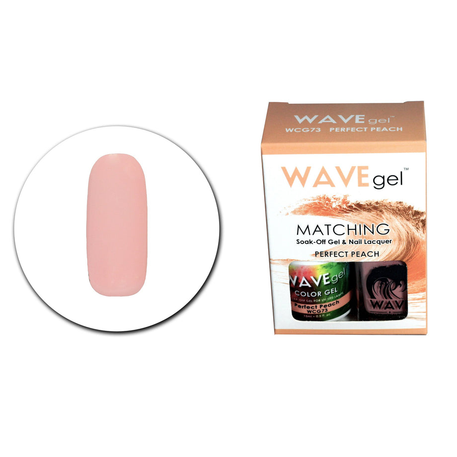 WAVEGEL MATCHING (#073) WCG73 PERFECT PEACH – WAVEGEL SHOP